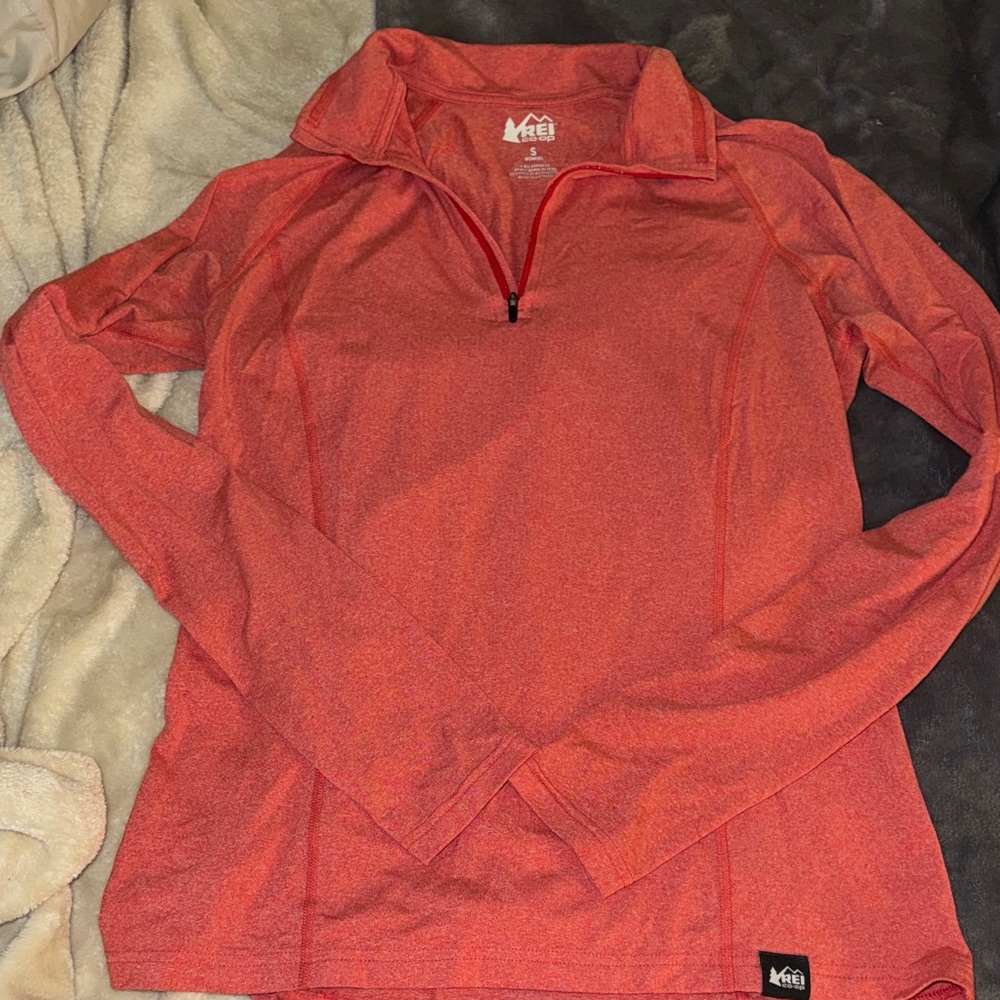 REI Women's Coral Long Sleeve Quarter-Zip Top